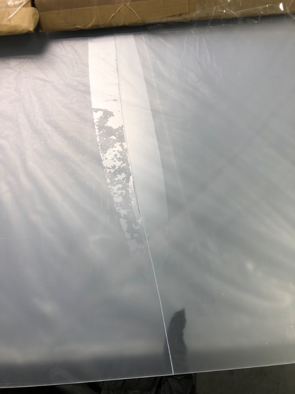 Photo 1 of ** one has split, one unused**
(2 Pack) 1/8" Thick Clear Acrylic Sheets - 24" x 36" Pre-Cut Plexiglass Sheets for Craft Projects, Signs, Sneeze Guard, and More - Cut with Laser, Power Saw, or Hand Tools 24 Inchx36 Inch Clear (2-pack?