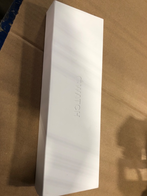 Photo 1 of Apple Watch Series 9 [GPS 41mm] Smartwatch with Starlight Aluminum Case with Starlight Sport Band S/M. Fitness Tracker, Blood Oxygen & ECG Apps, Always-On Retina Display Starlight Aluminum Case with Starlight Sport Band 41mm S/M - fits 130–180mm wrists Wi