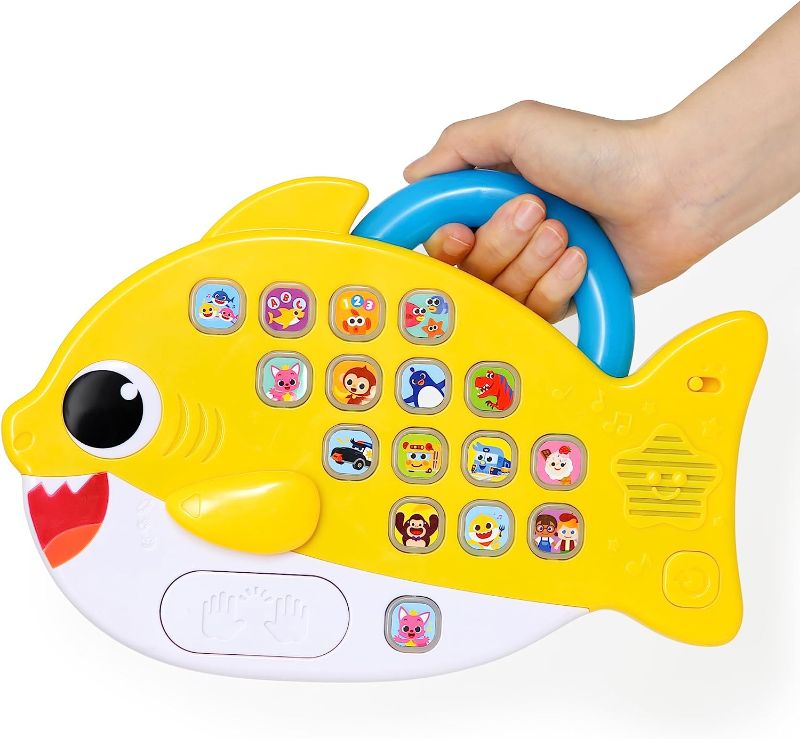 Photo 1 of Baby Shark Melody Pad Sound Pad | Baby Shark Toys, Baby Shark Books | Learning & Education Toys | Interactive Baby Toys for Toddlers 1-3 | Gifts for Boys & Girls