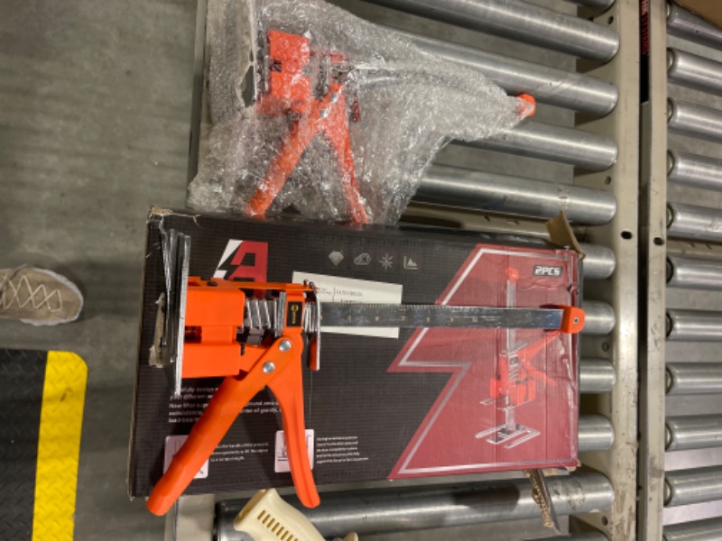 Photo 1 of 15 Inch Labor-Saving Arm Labor-Saving Arm Jack is Used for Tile Positioning, Lifting Door Panels, Lifting Furniture, Sofas, Bed Jacks… Orange