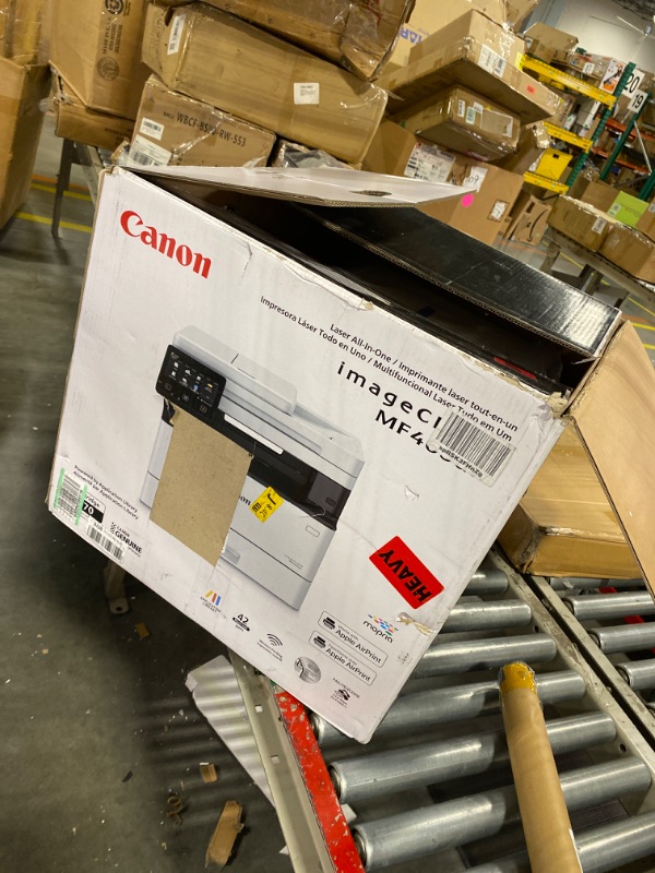 Photo 2 of Canon imageCLASS MF465dw - All in One, Wireless, Mobile Ready, Duplex Laser Printer with Expandable Paper Capacity and 3 Year Limited Warranty,White