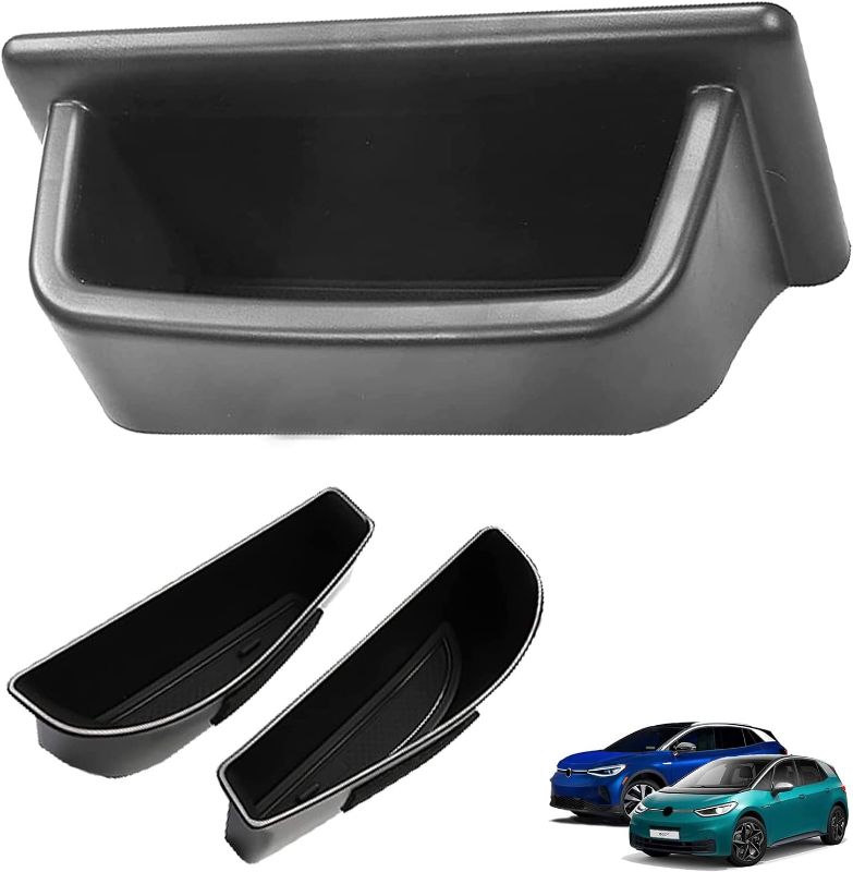 Photo 1 of 2023 VW ID.4 Dash Tray and Door Side Storage Box for VW ID.4 ID4 2021 2022 2023 Center Console Dash Storage Tray Volkswagen ID.4 2022 Dashboard Insert
