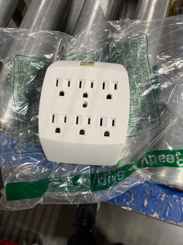 Photo 1 of Ge Ground Hex Tap White Size Ea
