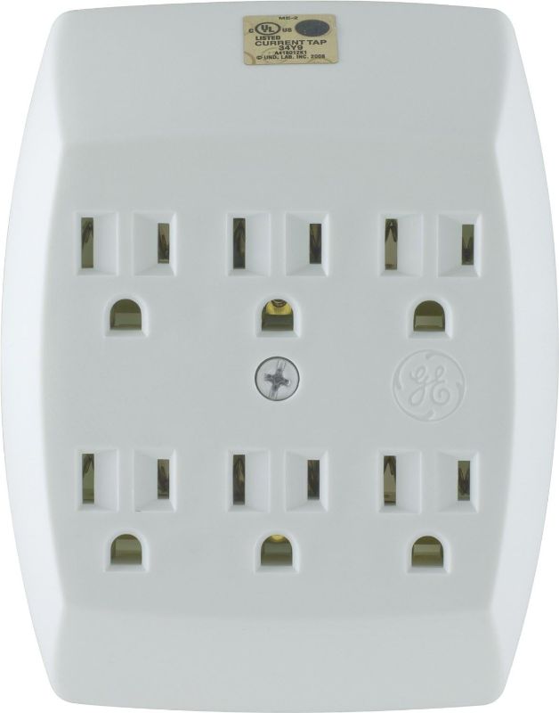 Photo 1 of Ge Ground Hex Tap White Size Ea
