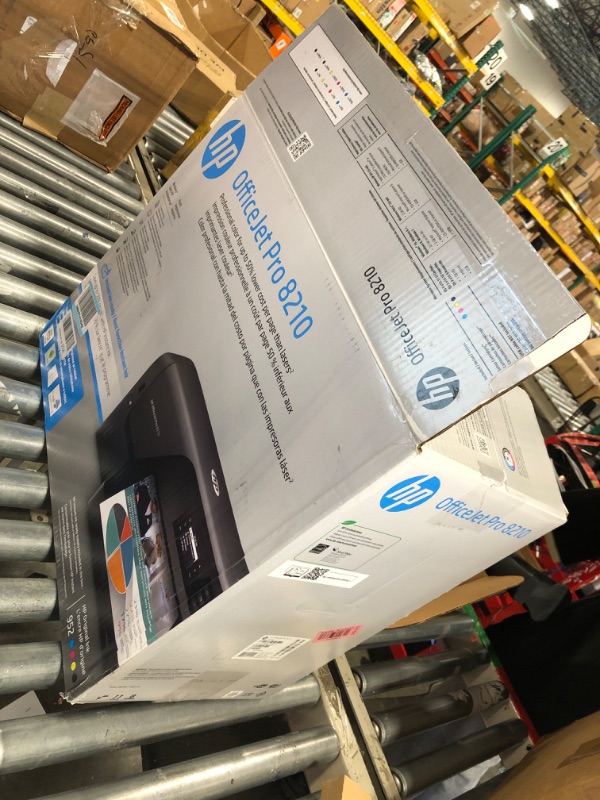 Photo 2 of HP OfficeJet Pro 8210 Wireless Color Printer (D9L64A) with and Instant Ink $5 Prepaid Code Printer + Instant Ink