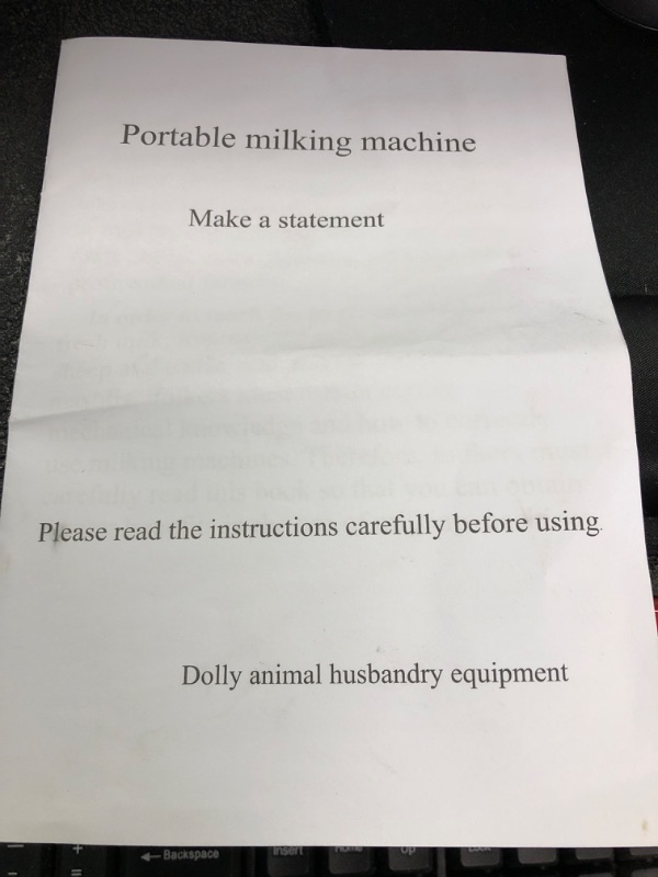 Photo 1 of 14L cow/goat two-in-one milking machine,portable pulsating vacuum pump,food grade 304 stainless steel milk bucket,bucket lid with check valve,stop when milk is full
