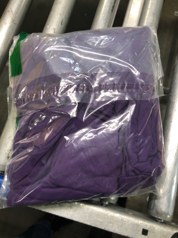 Photo 1 of 2-Pack Stretch Pillow Cases - Jersey Knit & Ultra Soft Envelope Closure Pillowcases T-Shirt Like Microfiber Blend - Suitable for 20x36/20x40 King Size Set of 2, Purple Purple King