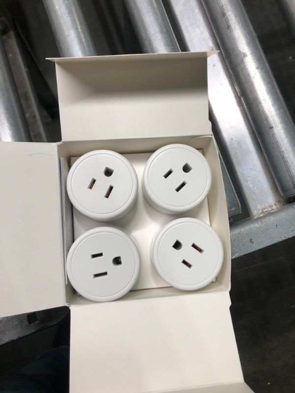 Photo 3 of Aoycocr Smart Plugs That Work with Alexa Echo Google Home for Voice Control, Smart Home Mini WiFi Outlet with Timer Remote Control Function, No Hub Required, ETL FCC Listed 4 Pack, 2.4GHz Network