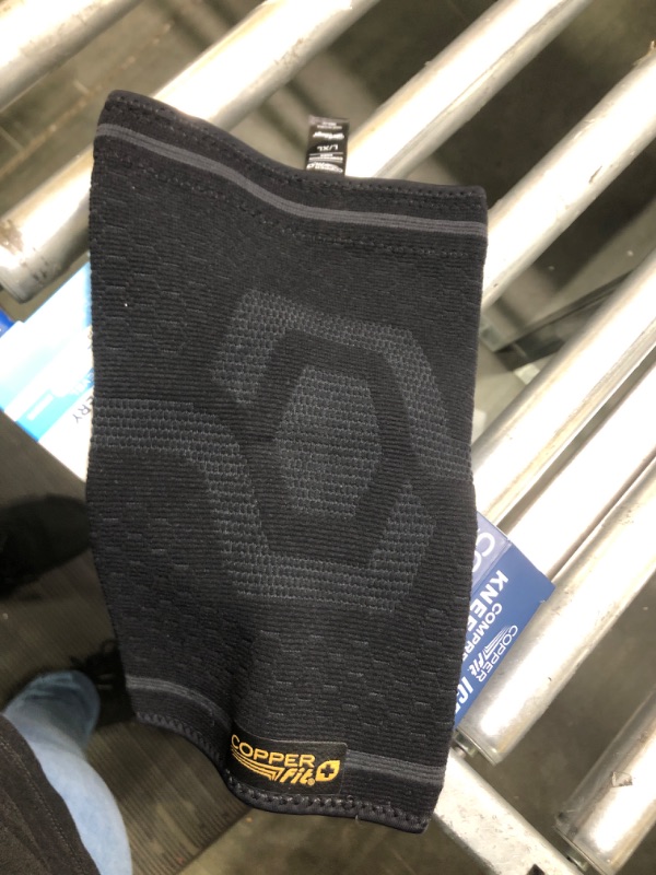 Photo 1 of Copper Fit ICE Knee Compression Sleeve Infused with Menthol Large/X-Large