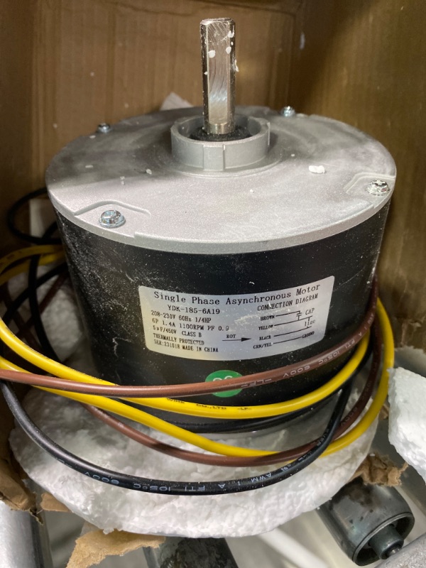 Photo 1 of 5KCP39EGS070S Condenser Motor,3905 1/4 HP, 208/230V Condenser Fan Motor,OEM Standard Upgraded Replacement Condenser Fan Motor