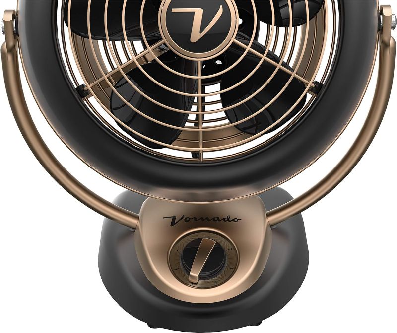 Photo 3 of Vornado VFAN Alchemy Vintage Fan, Gunmetal