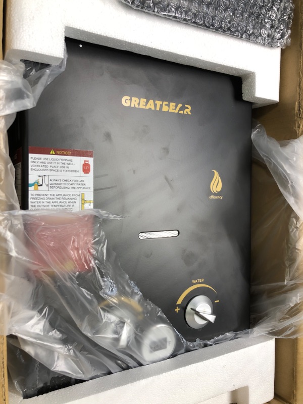 Photo 1 of 
Tankless Water Heater 14kW, 240Volts - Endless On-Demand Hot Water - Self Modulates to Save Energy Use - Small Enough to Install Anywhere - for 1 Shower, Evening Tide series