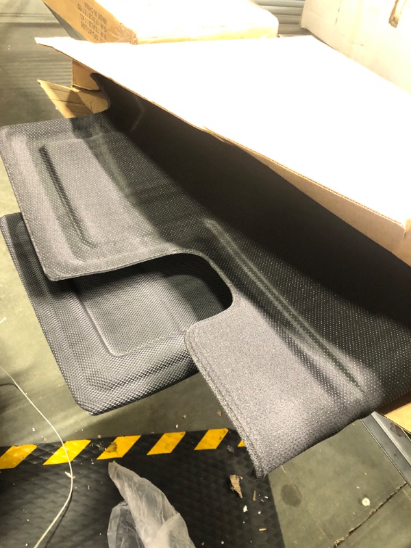 Photo 3 of Model Y Foot pad Fit Tesla Model 3 2021-2023 5-Seater Kagu Black 1st Row 2nd Row Model Y?Cab+Co pilot's cabin+Rear passenger area?