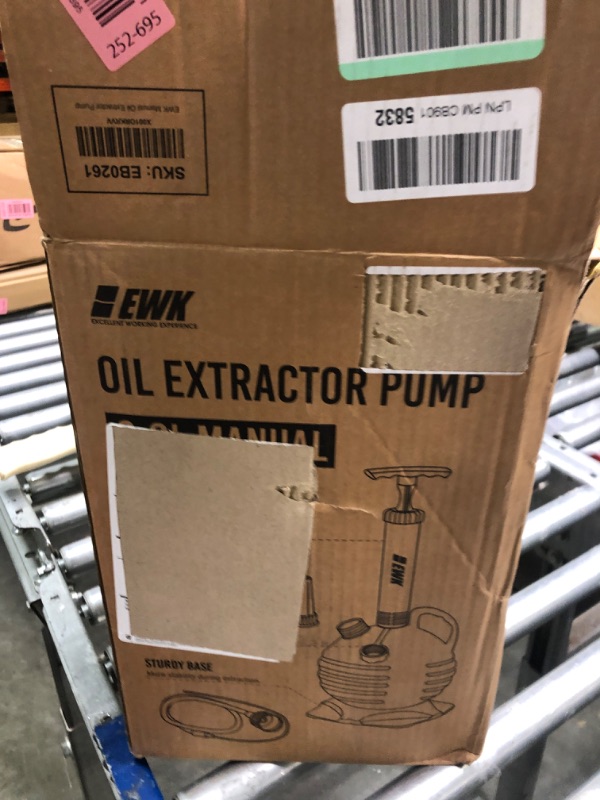 Photo 2 of EWK 6L Vacuum Oil Extractor Pump Fluid Extractor Oil Change Pump for Automotive and Marine