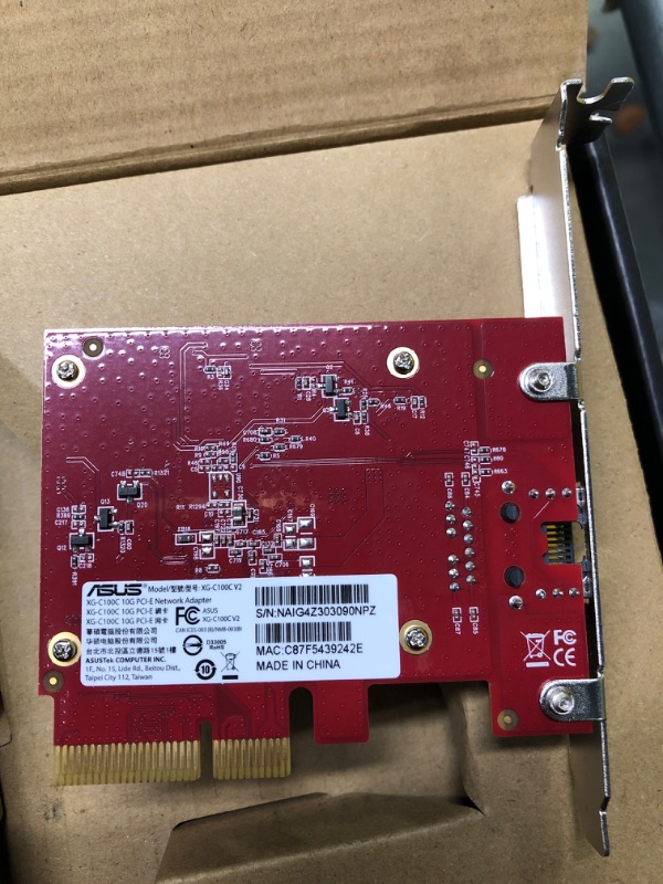Photo 4 of Asus Network Adapter Card (XG-C100C)