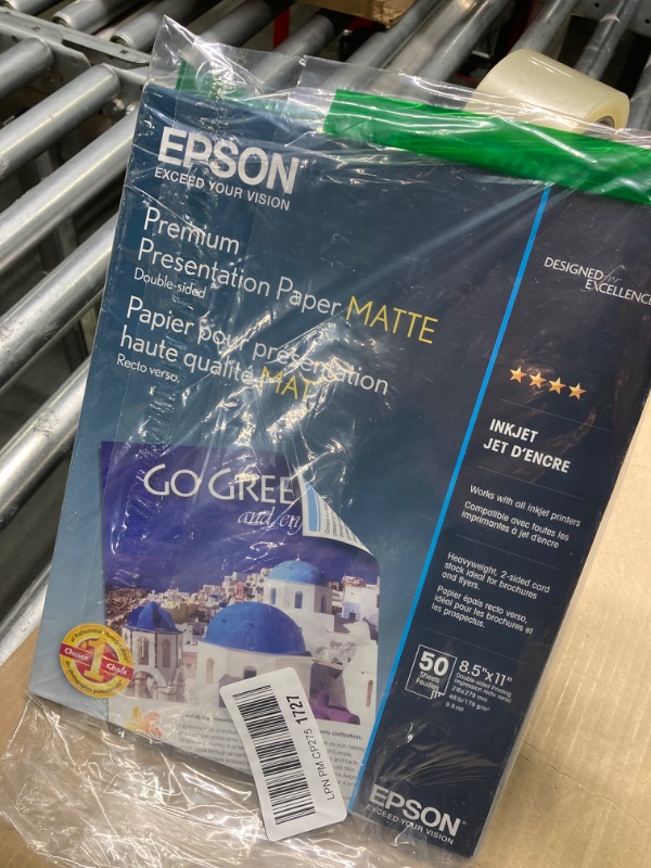 Photo 2 of Epson Premium Matte Presentation Paper *Sealed* ***USED SIZE***8.5X11***