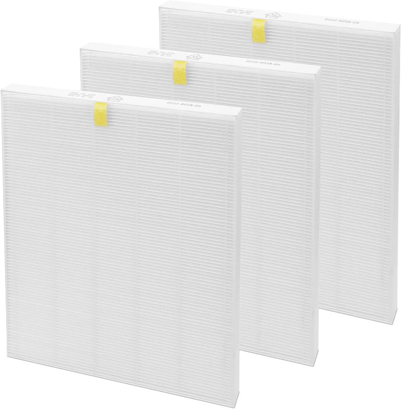 Photo 1 of 3 Pack C545 True HEPA Replacement Filter S Compatible with Winix C545, B151, P150, 9300 Air Purifier, Replaces Winix Filter S 1712-0096-00 and 2522-0058-00
