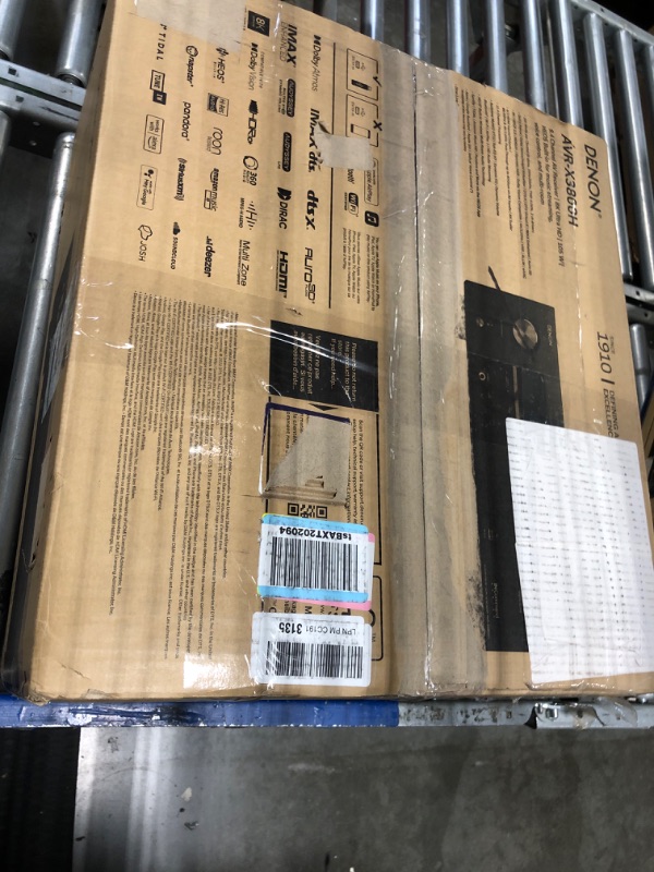 Photo 1 of Denon AVR-X3800H 9.4-Ch Receiver (2022 Model) - 8K UHD Home Theater AVR (105W X 9) Built-in Bluetooth, Wi-Fi & HEOS Multi-Room Streaming, Dolby Atmos, DTS:X, IMAX Enhanced & Auro 3D