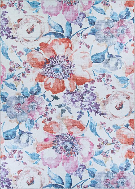 Photo 1 of Couristan Caledonia Arcadia Area Rug, 2' x 8' Runner, Peony