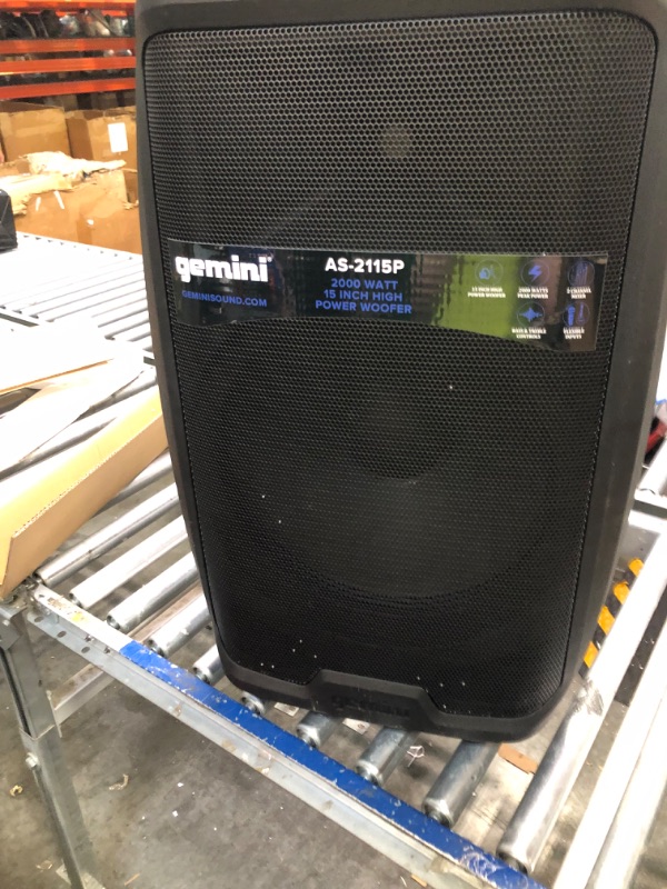 Photo 3 of Gemini Sound 2-Channel Power Speaker with Handles - 2000W