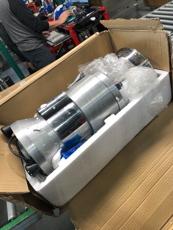 Photo 1 of Moongiantgo Commercial Soy Milk Maker, Automatic Soybean Milk Maker For Soymilk, Tofu, Efficient Nut Milk Maker 25KG/H, 110V Type 100