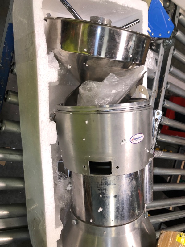 Photo 1 of Moongiantgo Commercial Soy Milk Maker, Automatic Soybean Milk Maker For Soymilk, Tofu, Efficient Nut Milk Maker 25KG/H, 110V Type 100