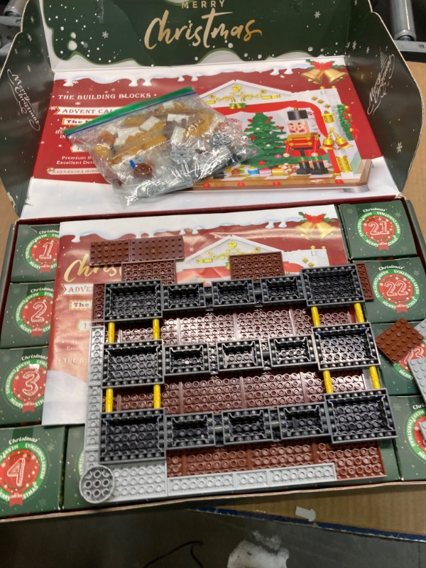 Photo 3 of Advent Calendar 2023 Building Blocks Set - The Nutcracker 24 Boxes 1966 Pieces Christmas Calendar Toy Building Sets Countdown to Christmas Gifts Advent Calendars for Adults Teens Kids Ages 8+