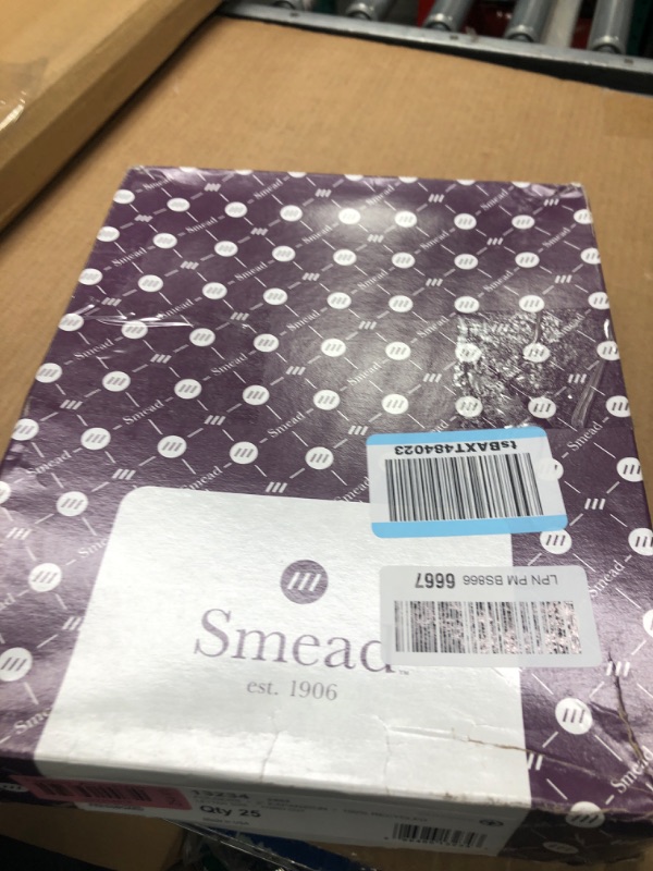 Photo 2 of Smead Pressboard File Folder, 1/3-Cut Tab, 2" Expansion, Letter Size, Gray/Green, 25 per Box (13234)