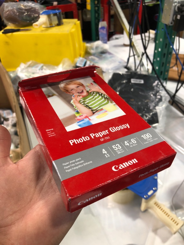 Photo 2 of Canon GP-701 Photo Paper Glossy (4 x 6", 100 Sheets)