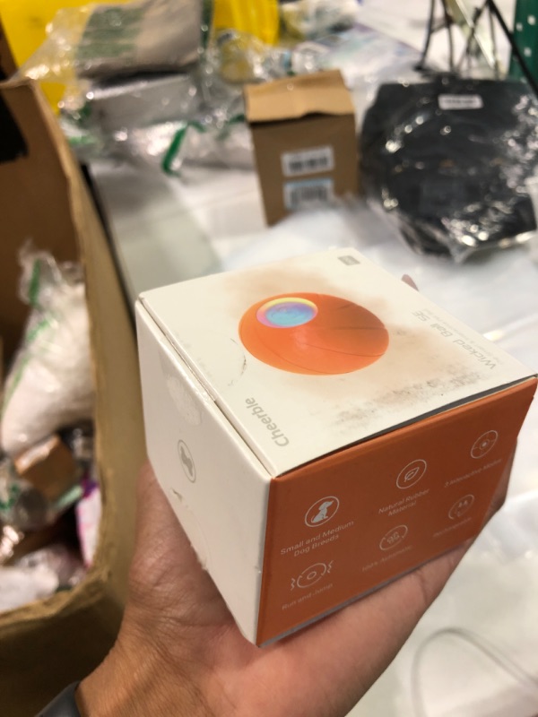 Photo 1 of Cheerble [3 Interactive Modes] Intelligent Interactive Dog Toy Ball, Wicked Ball SE, Active Rolling Ball for Puppy/Small Dogs with LED Lights, DC Rechargeable