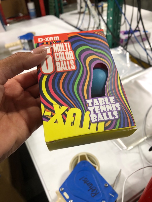 Photo 1 of Colored Ping Pong Balls 6 Pack