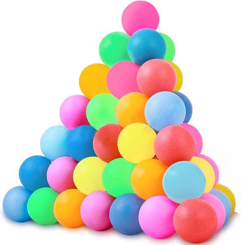 Photo 1 of Colored Ping Pong Balls 6 Pack