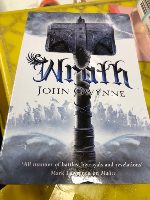 Photo 2 of Wrath, by John Gwynne, Book 4 of The Faithful and the Fallen