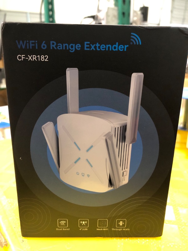 Photo 3 of 2023 Release WiFi 6 Extenders Signal Booster for Home, 2.4Gb/s Speed Longest Range Up to 12,000sq.ft, Internet Amplifier with Ethernet Port, Dual Band Wi-Fi Repeater 1-Tap Setup (5GHz / 2.4GHz) White