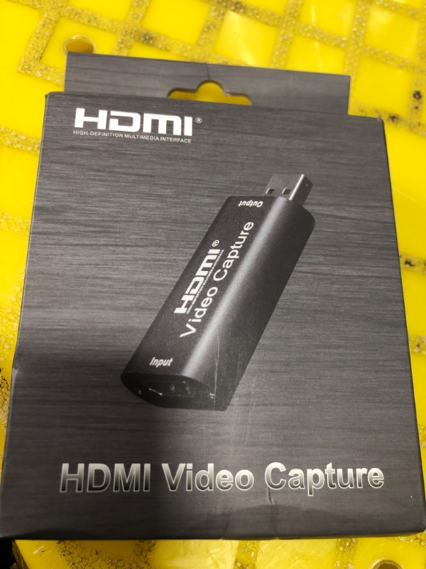 Photo 1 of BlueAVS HDMI to USB Video Capture Card 1080P for Live Video Streaming Record via DSLR Camcorder Action Cam - Capture 1080P@30Hz (Metal-Gray)