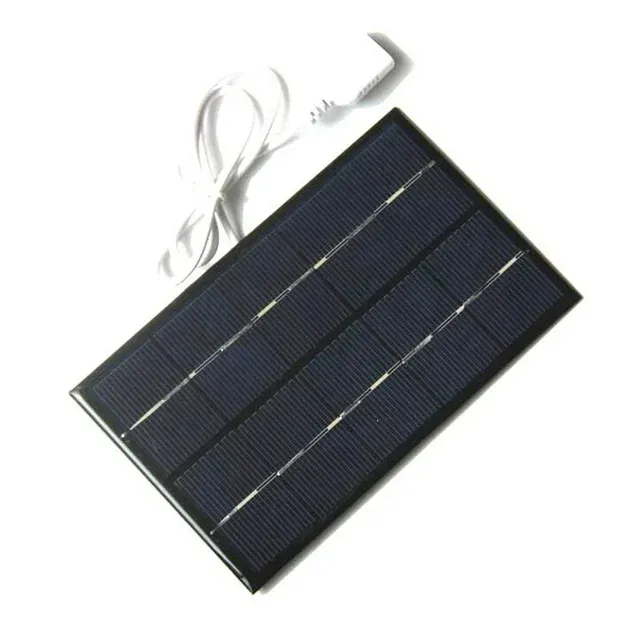 Photo 1 of 2W 5V 380MA USB Mini Solar Panel Module Polysilicon for Phone USB Fan