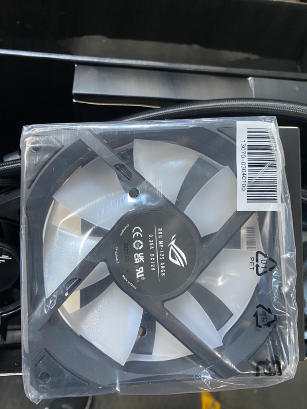 Photo 5 of ASUS ROG Ryujin III 360 ARGB All-in-one Liquid CPU Cooler with 360mm Radiator. Asetek 8th gen Pump, 3X Magnetic 120mm ARGB Fans (Daisy Chain Design), 3.5” LCD Display 360mm ?ROG RYUJIN III 360 ARGB