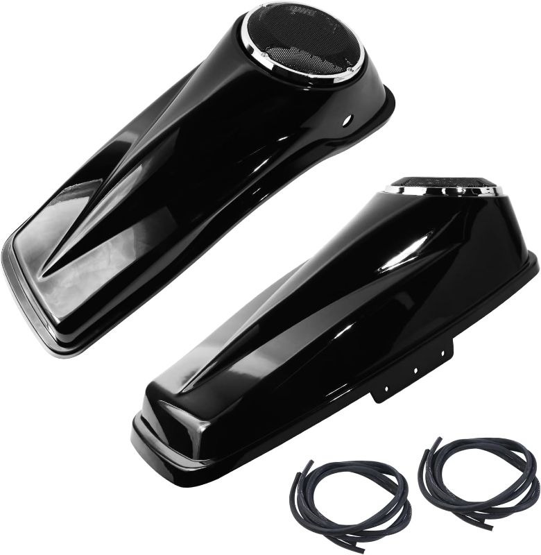 Photo 1 of 6.5" Speaker Saddlebag Lids Fit For Harley Touring Road King Road Glide Street Glide Electra Glide Ultra-Classic Ultra Limited Tri Glide 2014-2023
