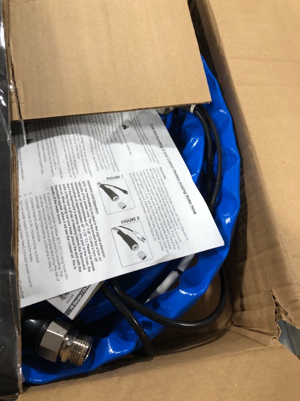 Photo 3 of Camco Heated Drinking Water Hose, - 20° F, 25-Foot, 5/8-Inch ID 25' Cold Weather (Freeze Protection to - 20?F) Standard Packaging