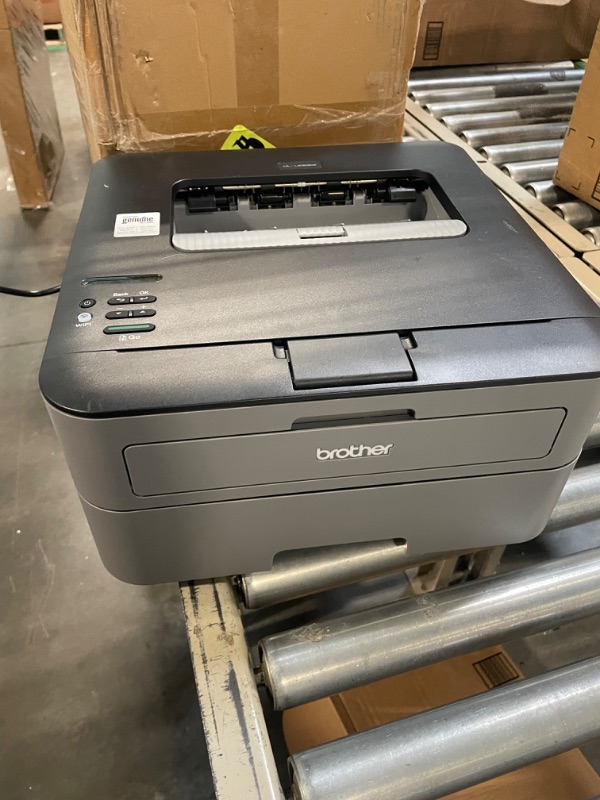 Photo 2 of Brother HLL2305W Compact Mono Laser Single Function Printer with Wireless and Mobile Device Printing (RHLL2305W) (Renewed) Renewed: HLL2305W (Wireless)