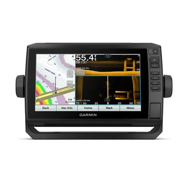 Photo 1 of "Garmin ECHOMAP UHD 93sv with GT56UHD-TM Transducer, 9"" Keyed-Assist Touchscreen Chartplotter with U.S. LakeVu? g3 and Added High-Def Scanning Sonar" (010-02523-01)
