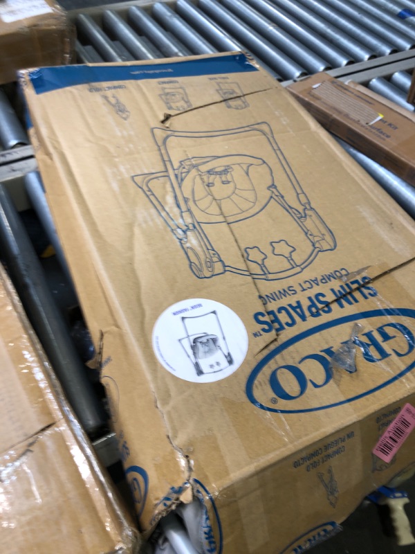 Photo 1 of Graco® Slim Spaces™ Compact Baby Swing, Reign