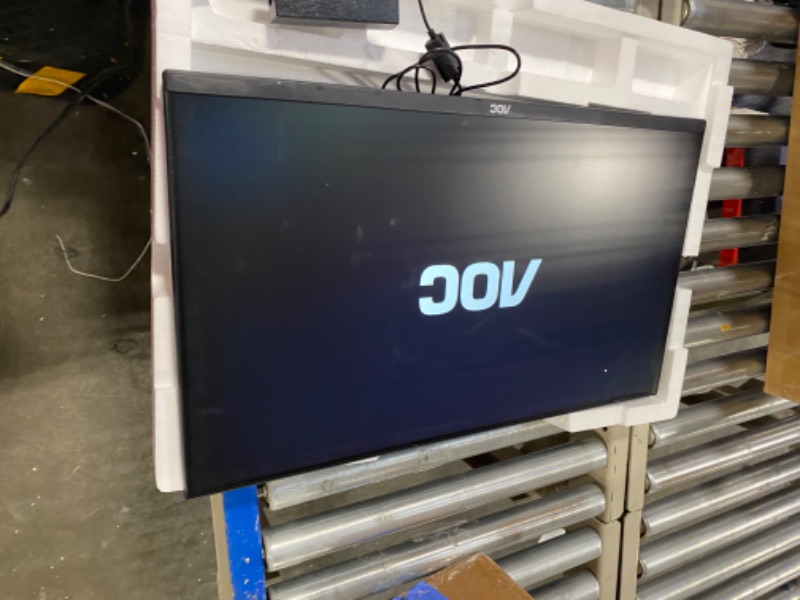 Photo 3 of AOC 27B2H 27" Full HD IPS Monitor, 3-Sided Frameless & Ultra Slim Design, HDMI and VGA inputs, Lowblue Mode, VESA compatible,Black 27" FHD with VESA mounting