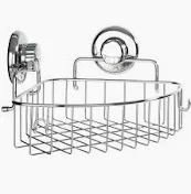 Photo 1 of  Shower Caddy Corner Basket Shelf Bathroom Organizer Wall Mounted Storage ** not exact photo** 