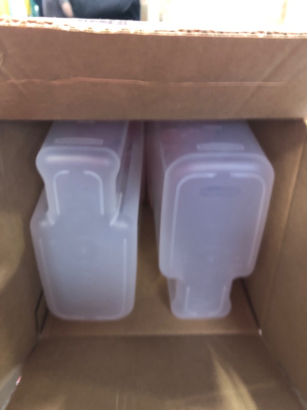 Photo 3 of Rubbermaid Cereal Keeper Container ** not exact photo** 2 pack 