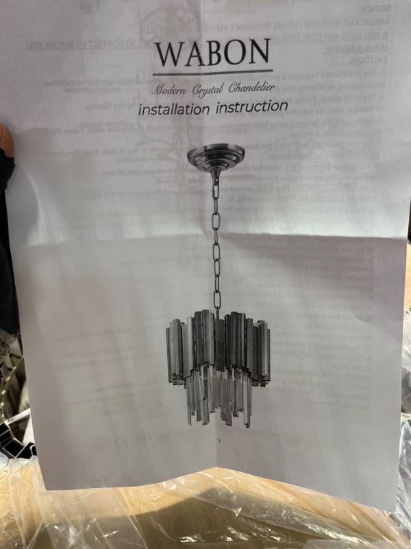 Photo 1 of 
WABON modern crystal chandelier
