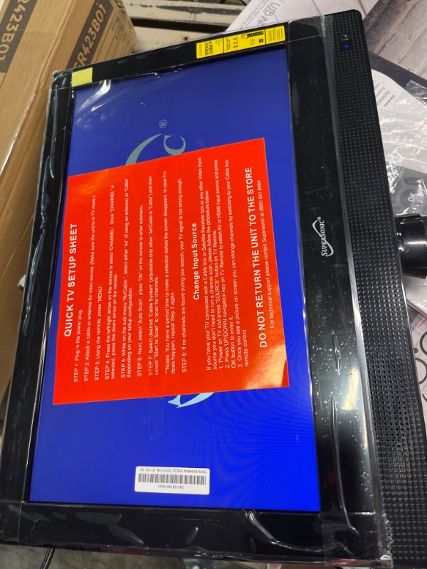Photo 1 of BAXT912270 AC/DCIN SC-15T1 FRONT 15.6" LED FHDTV SUPERSONIC Live. Lile Easy. 15.6" LE PIXEL REDUCTION