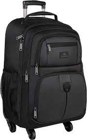 Photo 1 of 
MATEIN Rolling Backpack with 4 Wheels, 17 Inch Travel Laptop Backpack for Women Men, Large Wheeled Backpacks Water
Resistant Business Carry on Bag Airline Approved, College Luggage Suitcase Bag, Black
