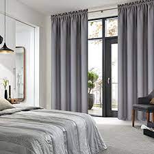 Photo 1 of 
DWCN Blackout Curtain.. Grey Rod Pocket Drapes
