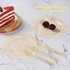 Photo 1 of 
120pcs Dessert Plates with 5" Forks
